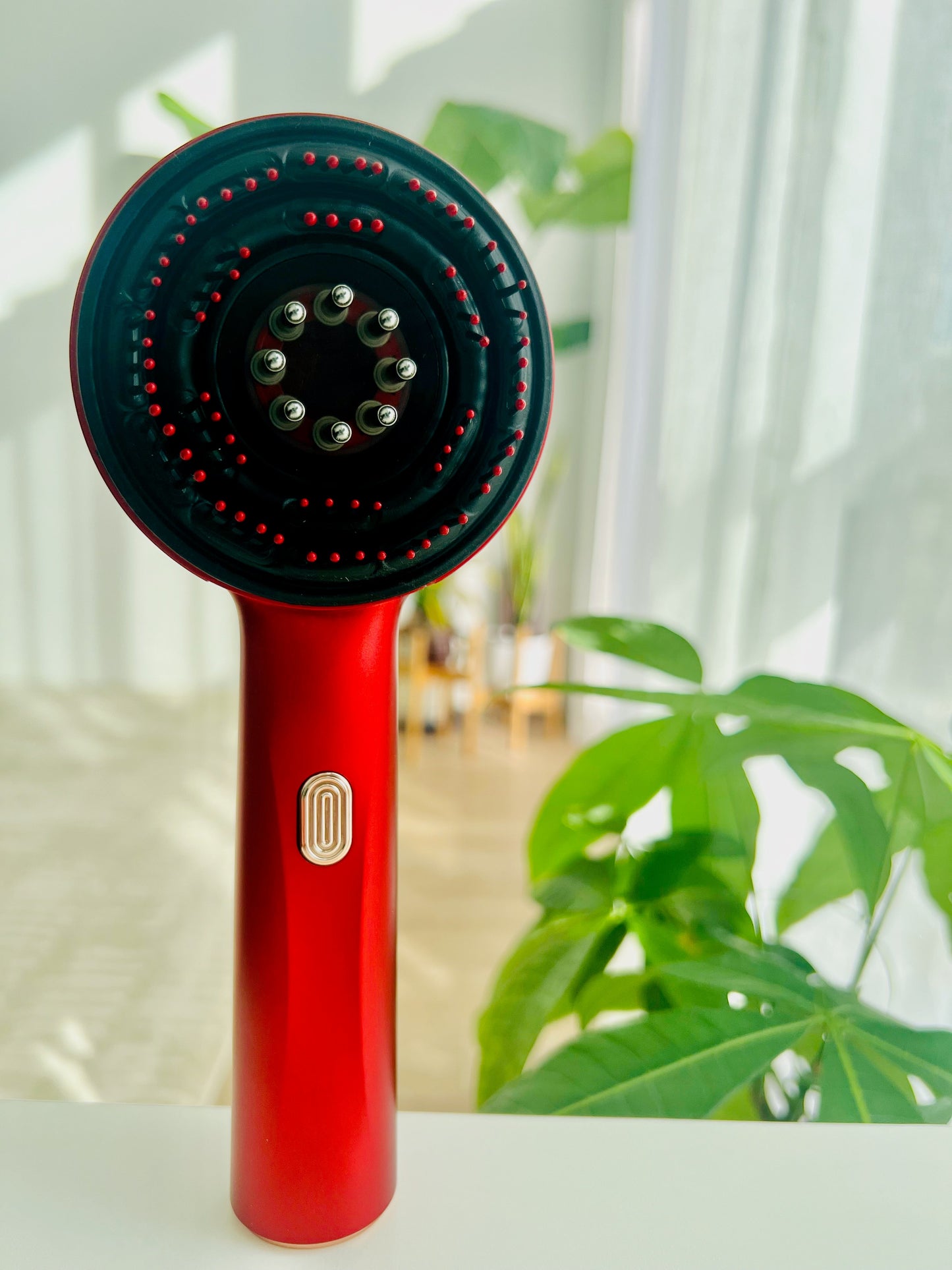 Auralax Red Light Massage Brush