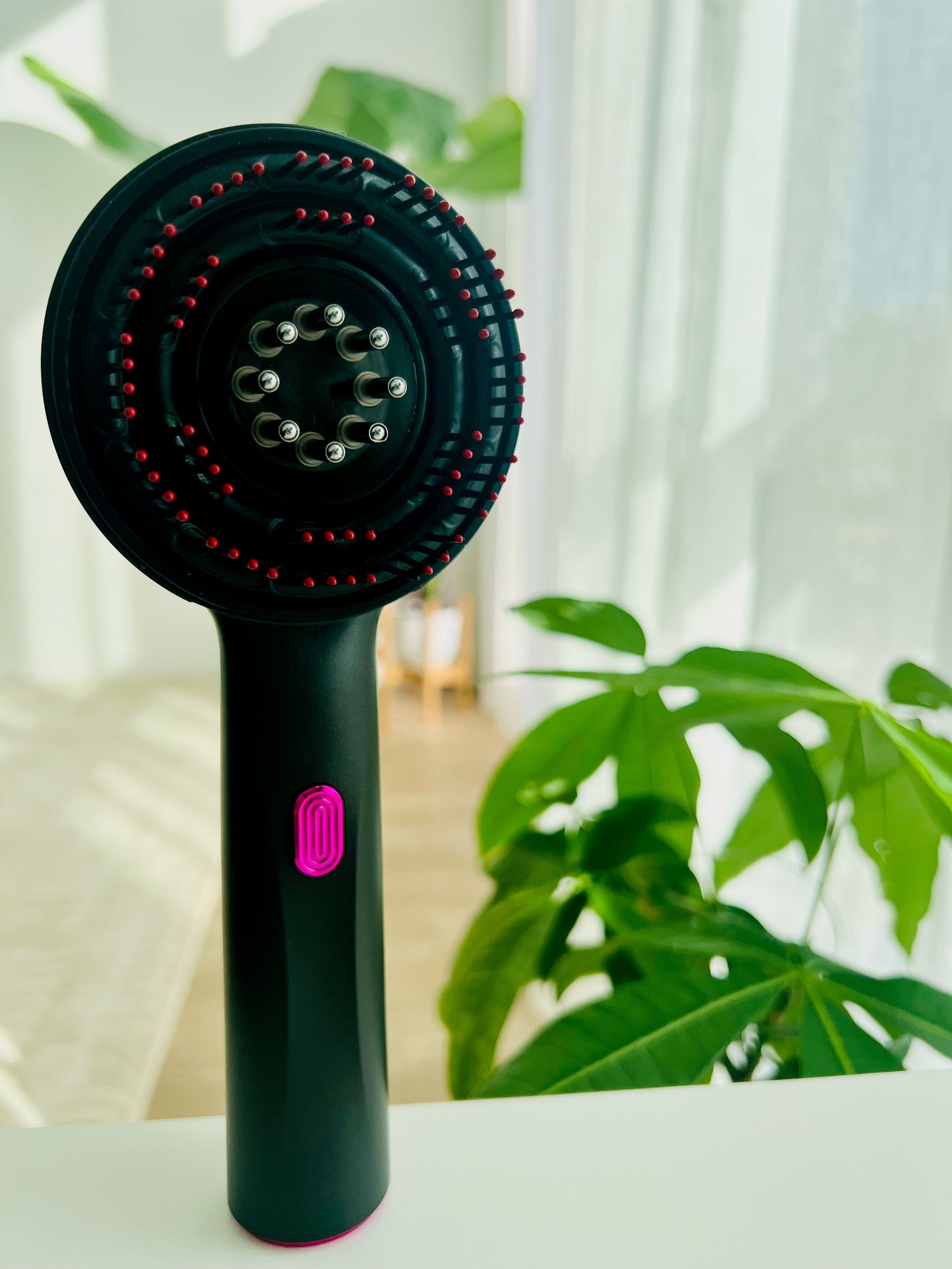 Auralax Red Light Massage Brush